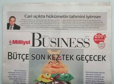 Milliyet Bussınes Gazetesi 24 Ekim 2004 Avrupalıların Derdi Açıklarını Kapatmak - GZ44617 - 2