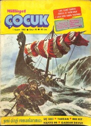Milliyet Çocuk 1 Kasım 1982 Sayı: 45 - Red Kit - Üç İzci - Kronos 