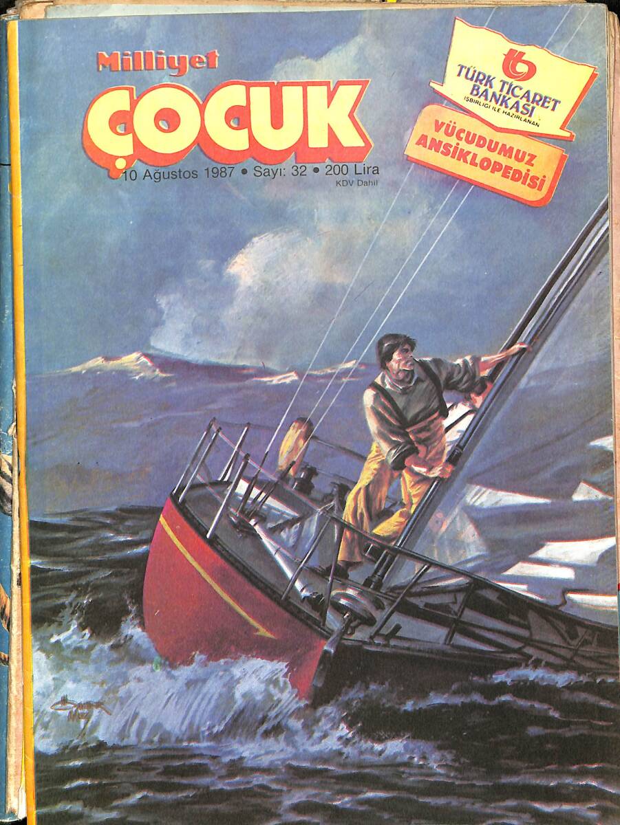 Milliyet Çocuk 10 Ağustos 1987 Sayı: 32 NDR98076 - 1