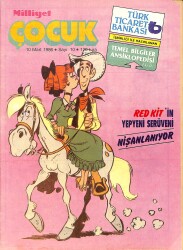 Milliyet Çocuk 10 Mart 1986 Sayı: 10 - Red Kit - Kaptan Cousteau - Dünya Kupasına Doğru 