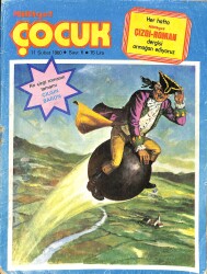 Milliyet Çocuk 11 Şubat 1980 Sayı: 6 - Uzay Çocukları - Çizgi Roman 