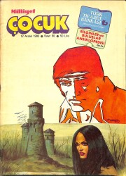 Milliyet Çocuk 12 Aralık 1974 Sayı: 50 - Red Kit - Bob Morane - Kırk Ambar - Siyah Kısrak NDR97341 - Gökçekoleksiyon