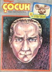 Milliyet Çocuk 12 Kasım 1979 Sayı: 46 - Red Kit - Polis Dosyası NDR97384 - Gökçekoleksiyon