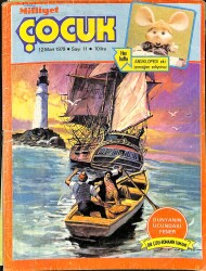 Milliyet Çocuk 12 Mart 1979 Sayı: 11 - Uzay Çocukları - Larry Yuma - Çizgi Roman Mevcut Değildir NDR98091 - Gökçekoleksiyon