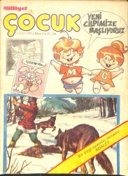Milliyet Çocuk 13 Ekim 1980 Sayı: 41 - Uzay Çocukları - İlyas Salman - Pembe Tavşan - Poster 