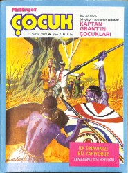 Milliyet Çocuk 13 Şubat 1978 Sayı: 7 - Uzay Çocukları - Pembe Panter - Red Kit - Çizgi Roman Mevcut Değildir NDR98204 - Gökçekoleksiyon