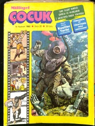 Milliyet Çocuk 14 Haziran 1982 Sayı: 25 - Red Kit - Tarzan - Rik Denizler Aslanı NDR98084 - Gökçekoleksiyon