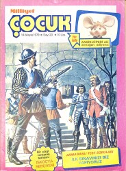 Milliyet Çocuk 14 Mayıs 1979 Sayı: 20 - Uzay Çocukları - Çizgi Roman 