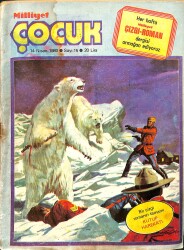 Milliyet Çocuk 14 Nisan 1980 Sayı: 15 - Uzay Çocukları - Çizgi Roman Mevcut Değildir. - Cin Cin Balonlu Çiklet Reklamı NDR97390 - Gökçekoleksiyon