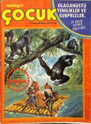 Milliyet Çocuk 15 Aralık 1980 Sayı: 50 - Temel Reis - Uzay Çocukları - Pembe Tavşan - Çizgi Roman Mevcut Değildir NDR98064 - Gökçekoleksiyon