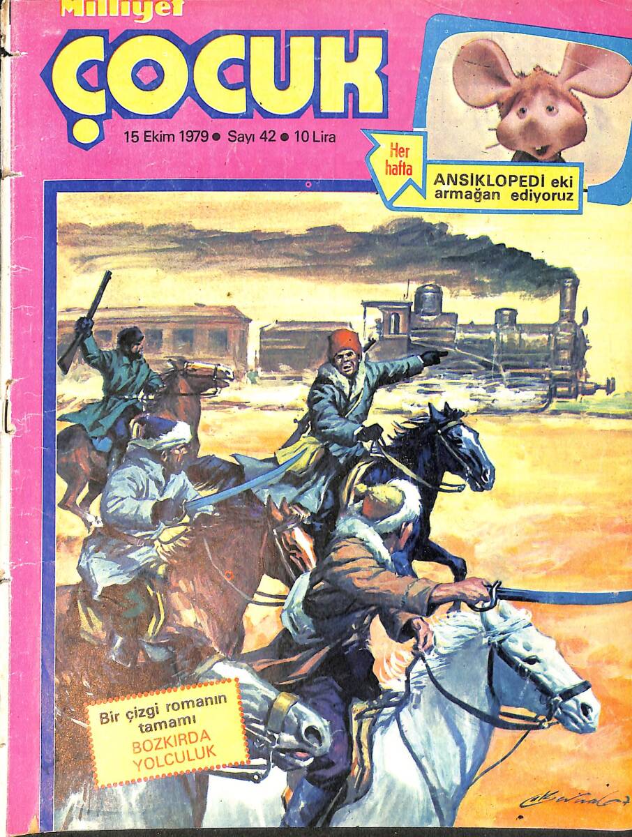 Milliyet Çocuk 15 Ekim 1979 Sayı: 42 - Pembe Panter - Çizgi Roman Mevcut Değildir. NDR97452 - 1