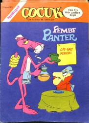Milliyet Çocuk 15 Haziran 1974 Sayı: 88 - Kapak: Pembe Panter - Red Kit - Örümcek Adam - Stanislas NDR98120 - Gökçekoleksiyon
