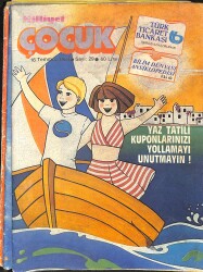 Milliyet Çocuk 16 Temmuz 1984 Sayı: 29 - Beşler Çetesi - Red Kit - Kahraman Pilotlar - Ülker Pembo Sakız Reklamı NDR98337 - Gökçekoleksiyon