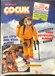 Milliyet Çocuk 17 Mart 1986 Sayı: 11 - Red Kit - Kaptan Cousteau - Şimşek Santafor - Dünya Kupası NDR97411 - Gökçekoleksiyon