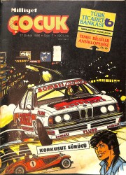 Milliyet Çocuk 17 Şubat 1986 Sayı: 7 - Red Kit - Beşler Çetesi - Dünya Kupasına Doğru 