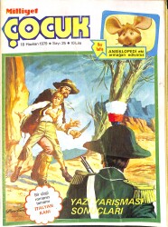 Milliyet Çocuk 18 Haziran 1979 Sayı: 25 - Uzay Çocukları - Pembe Panter - Çizgi Roman 