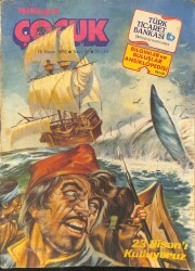 Milliyet Çocuk 18 Nisan 1983 Sayı: 16 - Beşler Çetesi - Red Kit - Moby Dick - Gaddar Davut - Çılgınlar Ormanı NDR98207 - Gökçekoleksiyon