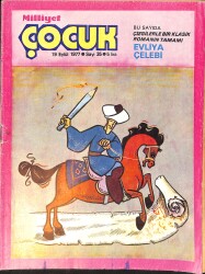 Milliyet Çocuk 19 Eylül 1977 Sayı: 35 - Uzay Çocukları - Çizgi Roman 