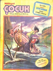 Milliyet Çocuk 19 Mayıs 1980 Sayı: 20 - Uzay Çocukları - Çizgi Roman 
