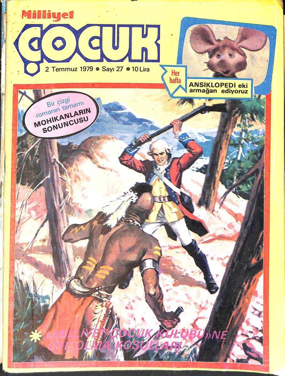 Milliyet Çocuk 2 Ekim 1979 Sayı: 27 - Uzay Çocukları - Pembe Panter - Çizgi Roman 