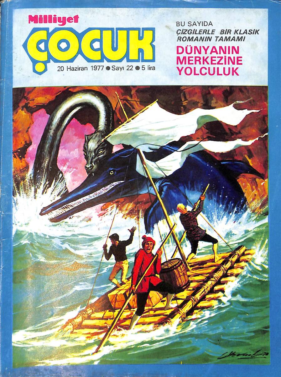 Milliyet Çocuk 20 Haziran 1977 Sayı: 22 - Uzay Çocukları - Pembe Panter - Çizgi Roman Mevcut Değildir NDR98342 - 1