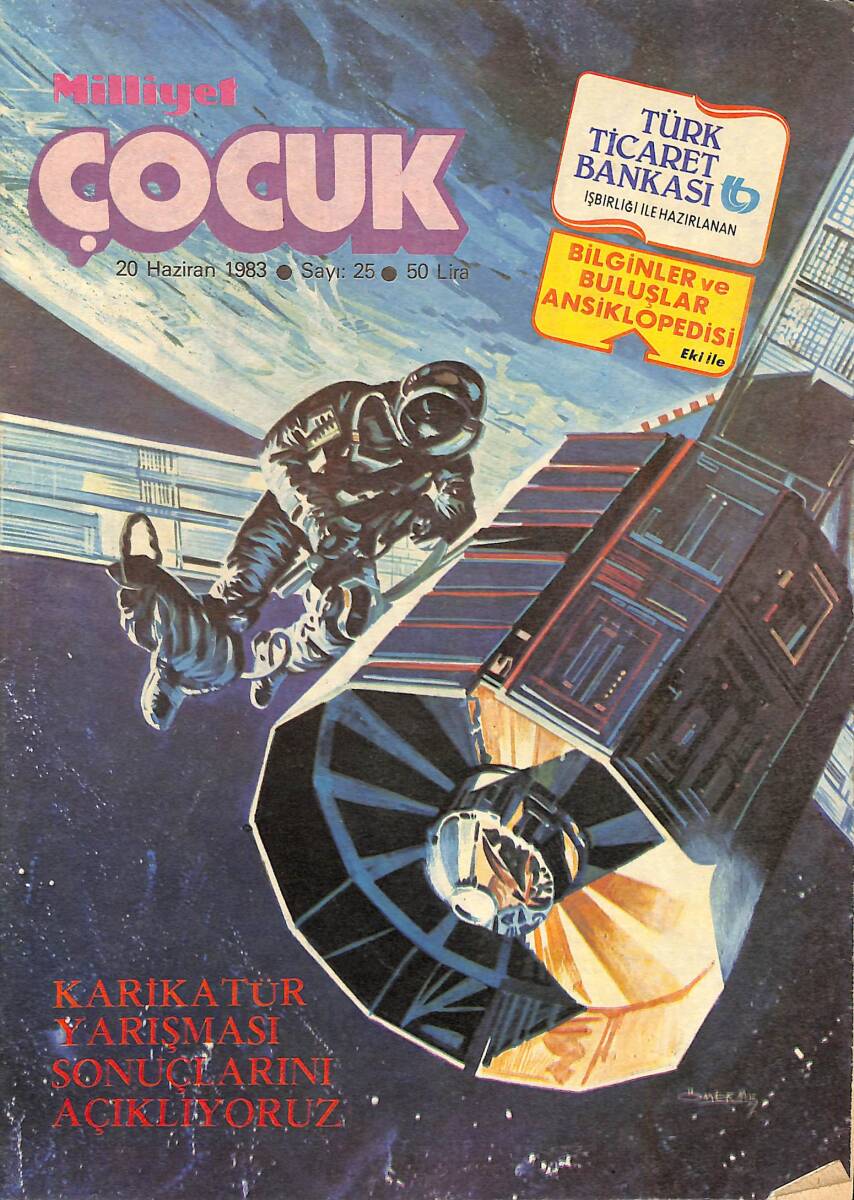 Milliyet Çocuk 20 Haziran 1983 Sayı: 25 - Red Kit Papatya Kasabası 7 NDR98380 - 1