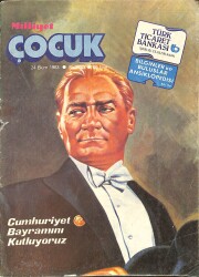 Milliyet Çocuk 24 Ekim 1983 Sayı: 43 - Red Kit - Kırk Ambar - Siyah Kısrak NDR97360 - Gökçekoleksiyon