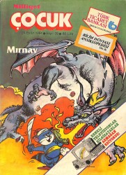 Milliyet Çocuk 24 Eylül 1984 Sayı: 39 - Red Kit - Ormanlar Kralı Robin - Bob Morane NDR98338 - Gökçekoleksiyon