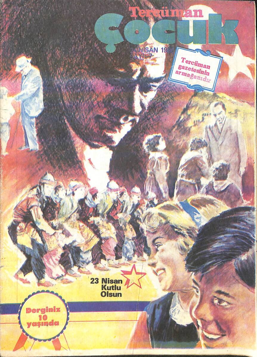 Milliyet Çocuk 24 Nisan 1986 Sayı: 7 - Kutsal Fil Avcıları - Spagetti - Marko Polo NDR97419 - 1