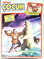 Milliyet Çocuk 25 Haziran 1979 Sayı: 26 - Uzay Çocukları - Pembe Panter - Çizgi Roman Mevcut Değildir - Mayalar NDR98151 - Gökçekoleksiyon