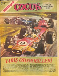 Milliyet Çocuk 25 Kasım 1972 Sayı: 8 - Talihsiz Çocuk - Ten Ten Maceraları 