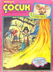Milliyet Çocuk 26 Kasım 1979 Sayı: 48 - Uzay Çocukları - Çizgi Roman 