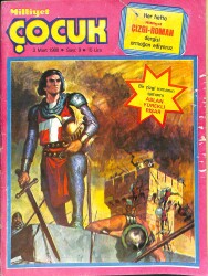 Milliyet Çocuk 3 Mart 1980 Sayı: 9 - Temel Reis - Uzay Çocukları - Çizgi Roman 