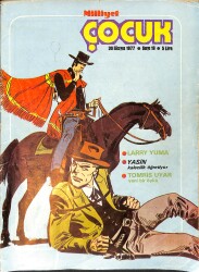 Milliyet Çocuk 30 Mayıs 1977 Sayı: 19 - Uzay Çocukları - Pembe Panter - Nükhet Duru - Moby Dick NDR98066 - Gökçekoleksiyon