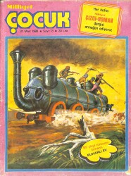 Milliyet Çocuk 31 Mart 1980 Sayı: 13 - Çizgi Roman 