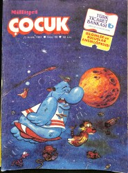 Milliyet Çocuk 5 Aralık 1983 Sayı: 49 - Siyah Kısrak - Red Kit - Bob Morane - Kırk Ambar NDR98086 - Gökçekoleksiyon