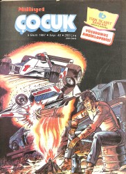 Milliyet Çocuk 5 Ekim 1987 Sayı: 40 - Cem Karaca - Moby Dick NDR98083 - Gökçekoleksiyon