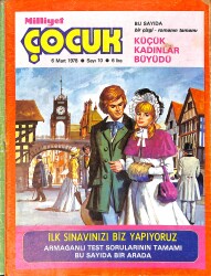 Milliyet Çocuk 6 Mart 1978 Sayı: 10 - Uzay Çocukları - Red Kit - Çizgi Roman Mevcut Değildir NDR98340 - Gökçekoleksiyon