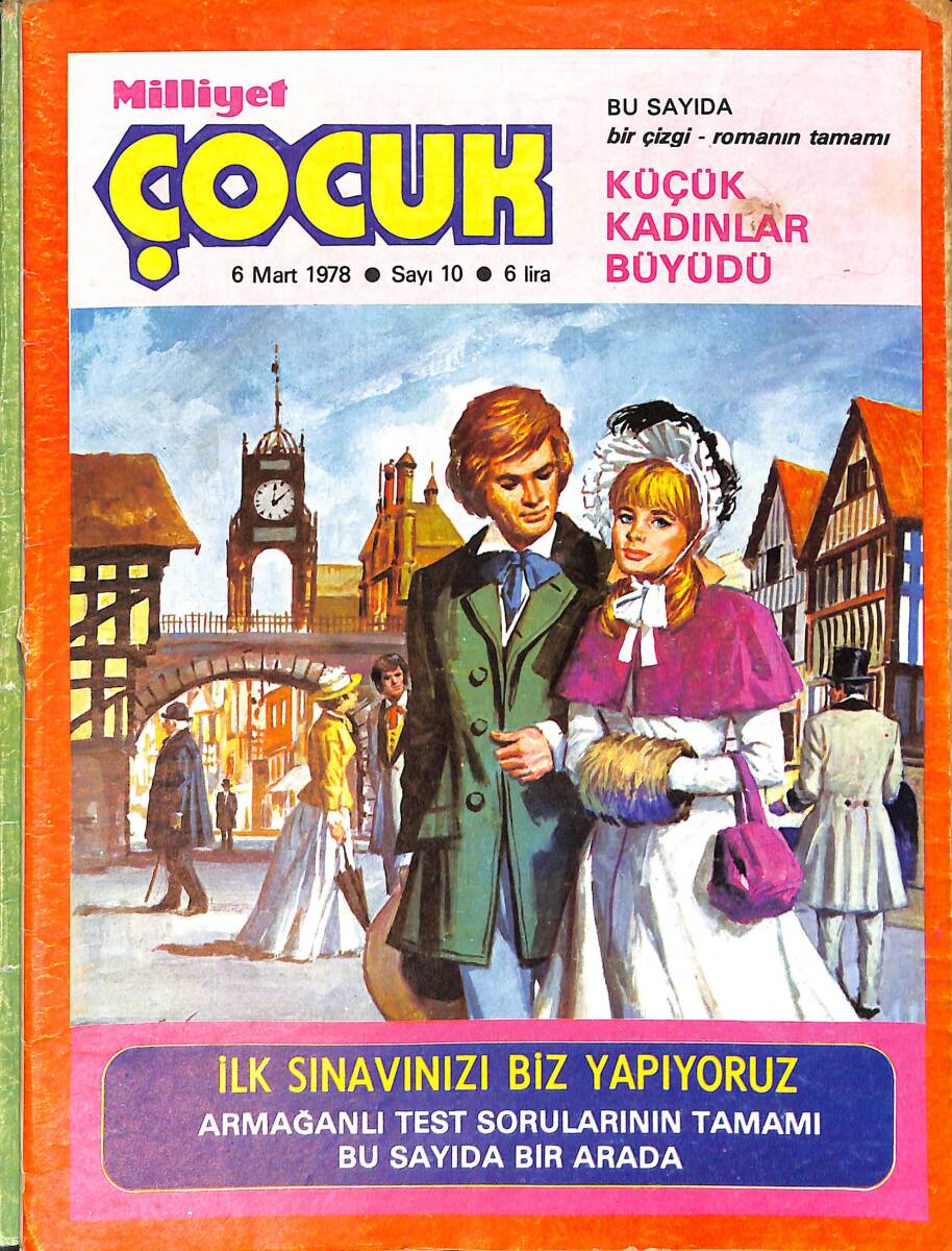 Milliyet Çocuk 6 Mart 1978 Sayı: 10 - Uzay Çocukları - Red Kit - Çizgi Roman Mevcut Değildir NDR98340 - 1