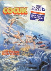 Milliyet Çocuk 6 Mart 1986 Sayı: 9 - Red Kit - Kaptan Cousteau - Dünya Kupasına Doğru 