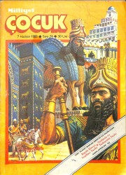 Milliyet Çocuk 7 Haziran 1982 Sayı: 24 - Red Kit - Tarzan - Sema Çikletleri Adile Naşit Reklamı NDR97438 - Gökçekoleksiyon