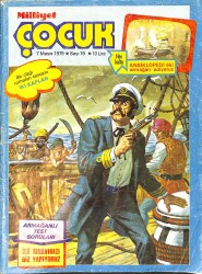 Milliyet Çocuk 7 Mayıs 1979 Sayı: 19 - Uzay Çocukları - Çizgi Roman 