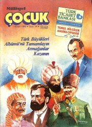 Milliyet Çocuk 7 Nisan 1986 Sayı: 14 - Red Kit - Kaptan Cousteau - Şimşek Santafor NDR97408 - Gökçekoleksiyon