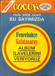 Milliyet Çocuk Dergisi 10 Eylül 1975 Sayı:153 - Yılın Spor Olayı - Şampiyon - Kaygısızlar - Maskeli Adam - Pembe Panter - Kaptan Erik NDR95956 - Gökçekoleksiyon