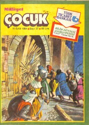 Milliyet Çocuk Dergisi 10 Eylül 1984 Sayı: 37 - Bob Morane - Red Kit - Mırnav NDR98810 - Gökçekoleksiyon