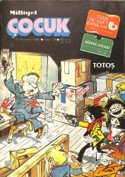 Milliyet Çocuk Dergisi 10 Haziran 1985 Sayı: 24 - Red Kit - Siyah Kısrak - Şirinler - Altı Kafadar NDR96038 - Gökçekoleksiyon