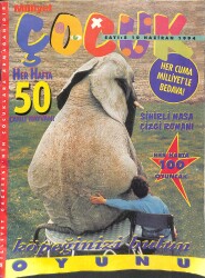Milliyet Çocuk Dergisi 10 Haziran 1994 Sayı : 5 NDR89037 - Gökçekoleksiyon