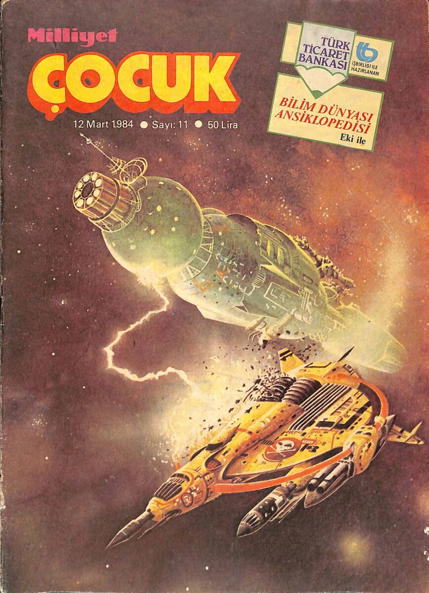 Milliyet Çocuk Dergisi 12 Mart 1984 Sayı:11 - Alis Harikalar Ülkesinde, Red Kit NDR97270 - 1