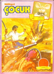 Milliyet Çocuk Dergisi 12 Şubat 1979 Sayı: 7 - Kaptan ve Çocukları - Zaman Tüneli - Bizim Ali - Red Kit 
