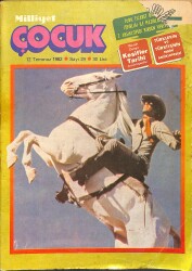 Milliyet Çocuk Dergisi 12 Temmuz 1982 Sayı: 29 - Red Kit 